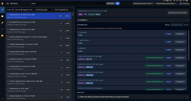 Guia Tutorial de Instalación y uso de LM Studio para modelos de lenguaje locales