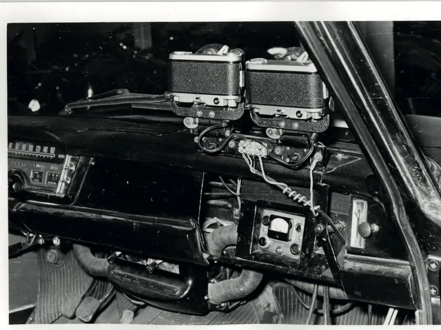 Primer radar de la DGT en España interior vehículo