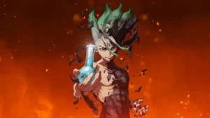 Dr Stone con la radioafición