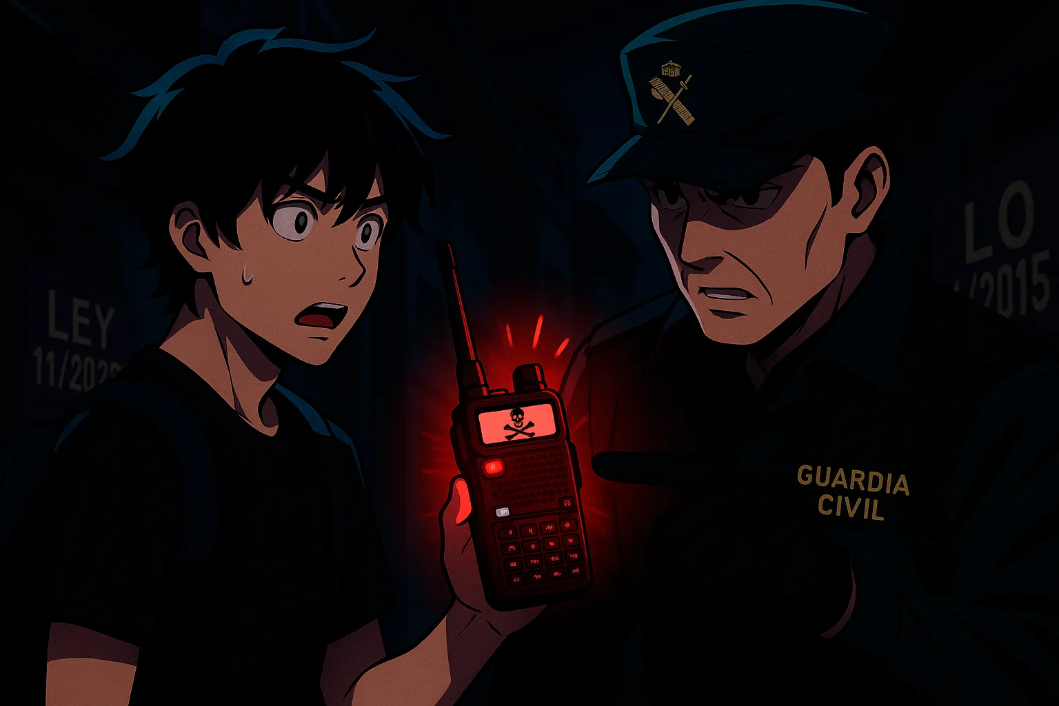 Por qué la Policía puede requisarte un walkie aunque no emitas