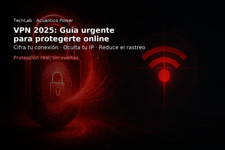 VPN en 2025: guía urgente para protegerte online