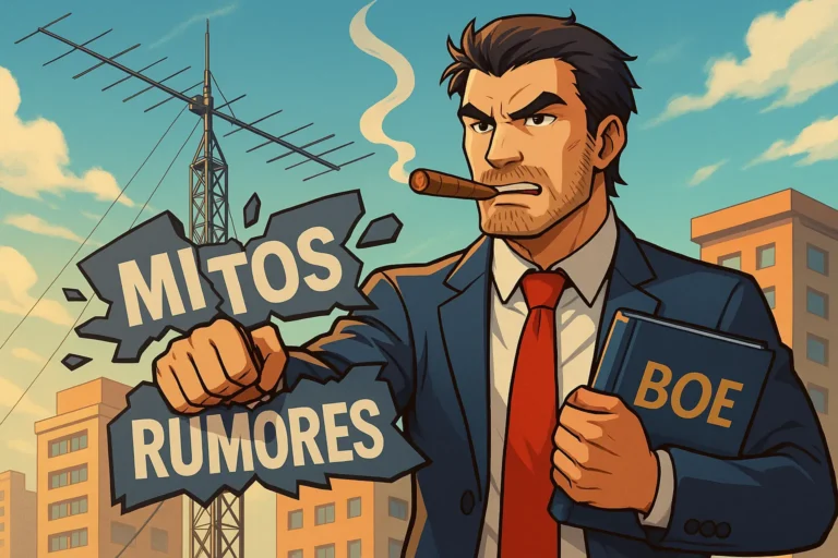 Guía legal definitiva sobre antenas en España: radioafición, CB-27 MHz y televisión