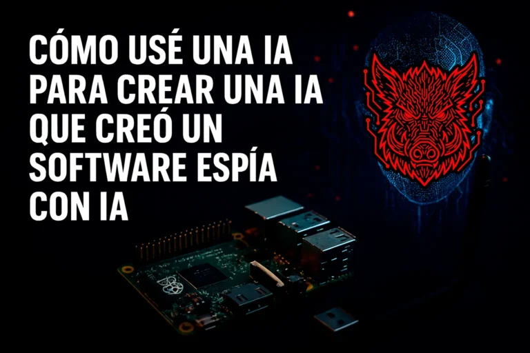 Cómo usé una IA para crear una IA que creó un software espía con IA