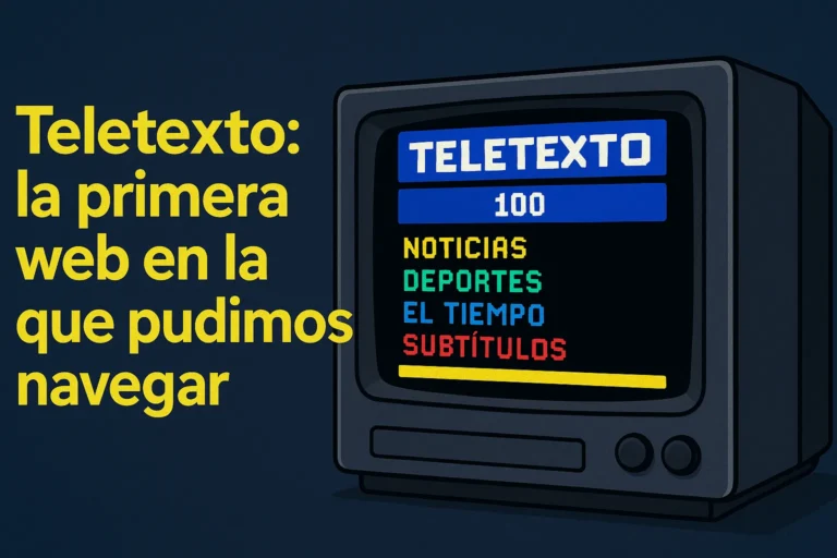 Teletexto: la primera web en la que pudimos navegar