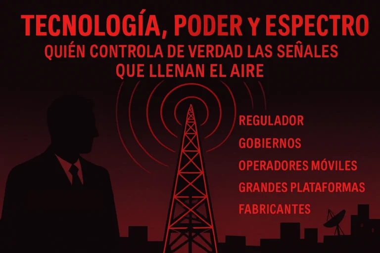 Quién controla el espectro radioeléctrico