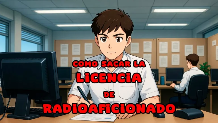 Guía tutorial para sacarte la licencia de radioaficionado en España